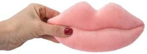 Pink Lips Plush Fetch Dog Afre-Safe ، مادة قابلة للغسل الآلة مع صرير للترابط ، وقت اللعب ، التحفيز العقلي ، التمرين ، التدريب ، والمزيد in Kuwait