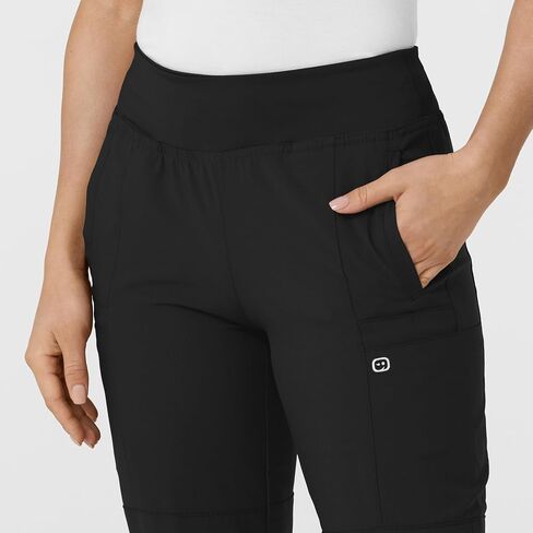 WonderWink W123 Women’s Comfort Waist Cargo Jogger Pant — Navy, X-Large in Saudi Arabia