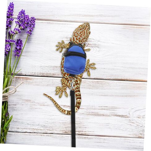 Portable Reptile Leash and Adjustable Backpack for Bearded Dragons and Small Pets Lightweight Harness for Outdoor Activities and Travel Comfortable Fit for Lizard Exploration in Saudi Arabia
