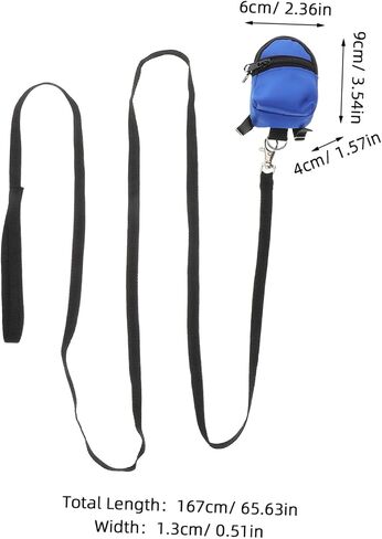 Portable Reptile Leash and Adjustable Backpack for Bearded Dragons and Small Pets Lightweight Harness for Outdoor Activities and Travel Comfortable Fit for Lizard Exploration in Saudi Arabia