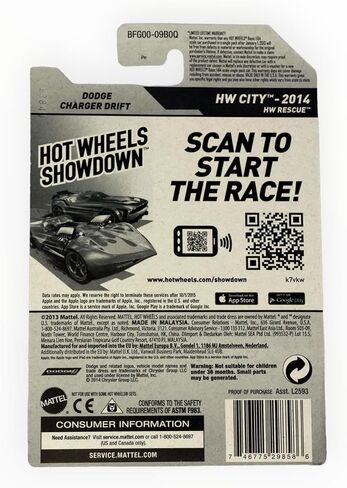 Hot Wheels Dodge Charger Drift ، HW City 48/250 in Saudi Arabia