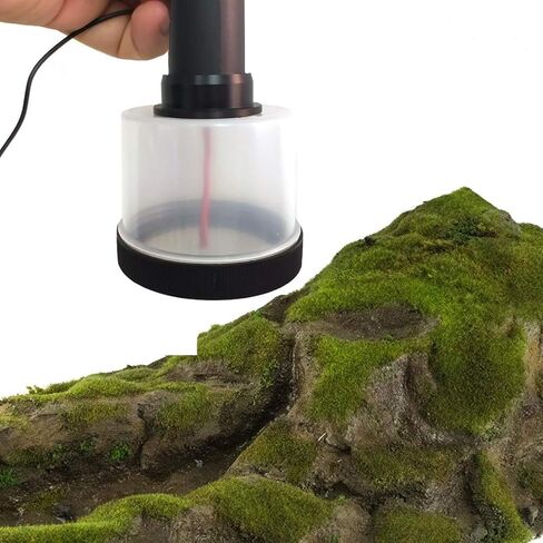 Mini Static Grass Flocking ، 4 ألوان قضيب صغير لآلة التدفق 8 قائم على عشب Netcover ABS ثابت مع مقبض مضاد للانزلاق لنمذجة طاولة الرمل النمذجة ذات المناظر الطبيعية الخلابة DIY in Kuwait