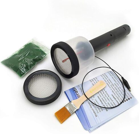 Mini Static Grass Flocking ، 4 ألوان قضيب صغير لآلة التدفق 8 قائم على عشب Netcover ABS ثابت مع مقبض مضاد للانزلاق لنمذجة طاولة الرمل النمذجة ذات المناظر الطبيعية الخلابة DIY in Kuwait