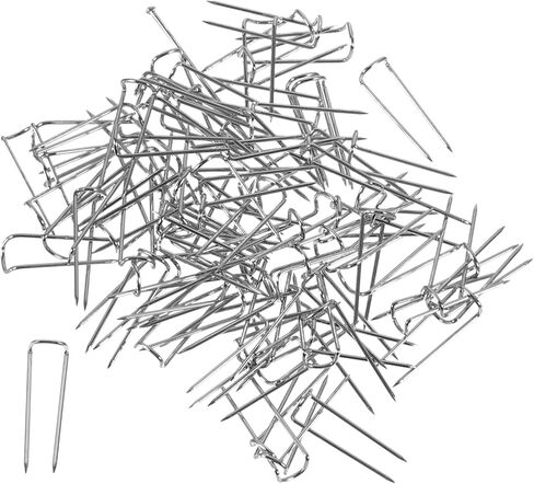 Lurrose U-Shaped Quilting Pins 17/23MM Double Blocking Sewing Pins for Fabric Crafting for Quilters for Crochet and DIY Projects in Saudi Arabia