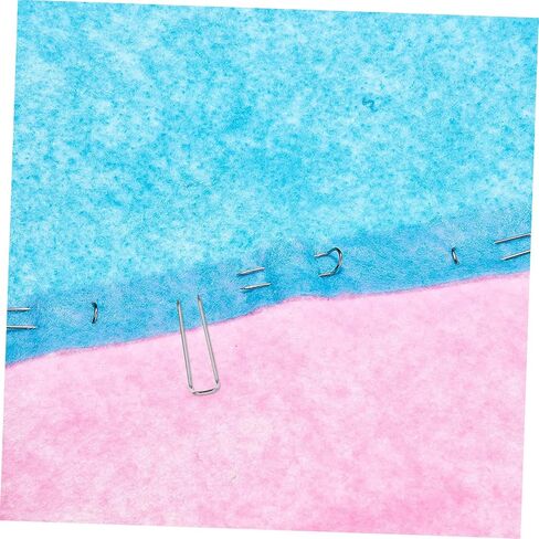 Lurrose U-Shaped Quilting Pins 17/23MM Double Blocking Sewing Pins for Fabric Crafting for Quilters for Crochet and DIY Projects in Saudi Arabia