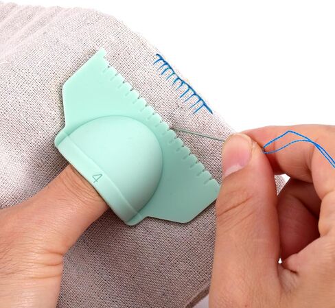 3pcs أداة قياس حافة الإبرة المقياس ، السيليكون الأخضر DIY Seam Seam Stitch Lockranding Guide Guide Guide Tool Tool Tool Admitters Adactory for Jetting Chracting Beginner in Saudi Arabia