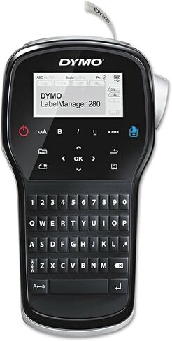 Dymo 1815990 LabelManager 280 ، 2 خط ، 4W x 2 3/10d x 7 9/10h (Dym1815990) in Saudi Arabia