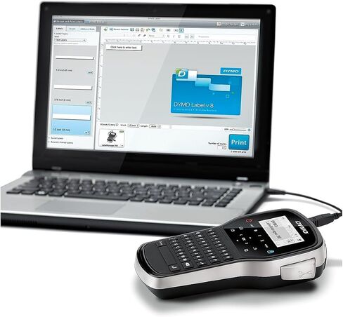 Dymo 1815990 LabelManager 280 ، 2 خط ، 4W x 2 3/10d x 7 9/10h (Dym1815990) in Saudi Arabia