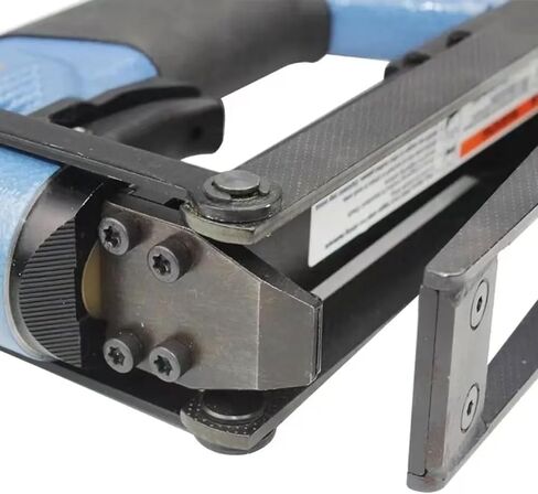 مسدس Carton Staple Conton المطلي بالهواء المضغوط ، Stapler Carton الصناعي ، مجموعة تسمير 15-18 ، عمق تسمير قابل للتعديل وضيق ، عدد 100 مساءً من المواد الغذائية ، لخطوط عبوات الصناديق البلاستيكية in Saudi Arabia