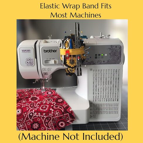 Handmade Sunflower Wrist Pin Cushion – Elastic Band Sewing Pincushion for Quilting, Embroidery, and Craft Projects – Hands-Free Needle Organizer – Seamstress & Quilter Essential in Saudi Arabia