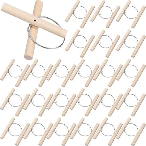 Yalikop 30 Pcs Wire Clay Cutter with Wood Handle Easy to Use Steel Wire Cutting Tools Cheese Dough Cutting Pottery Tools for Mud Line Pottery Clay Ceramic Art Sculpture Carving Tool Supplies in Saudi Arabia