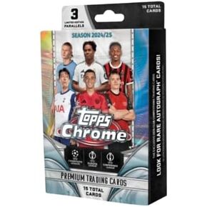 Topps 2024-25 Chrome® UEFA Club Competitions - Hanger Box in Kuwait