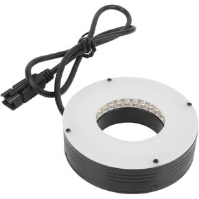 Microscope LED Ring Light Adjustable 90 Degree Angle Bright Uniform Lighting for Industrial Binocular Stereo Microscope Durable Aluminum Alloy ABS 70mm Diameter in Saudi Arabia