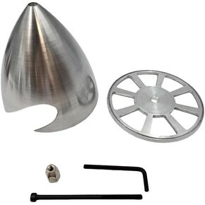 RC Models Aluminum Alloy Propeller Spinner 76-127mm(3.0-5.0inch) for 2 Blades Propeller Gasoline Engine Aeromodelling RC Parts (5.0''(127mm)) in Saudi Arabia