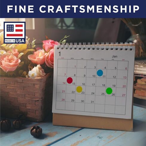 Fluorescent Red 1-Inch Circle Dot Stickers – 1,000 Round Adhesive Labels per Roll, Colored Stickers for Garage Sale Price Tags, Classroom, Inventory, Office & Yard Sale Supplies, Made in USA in Saudi Arabia