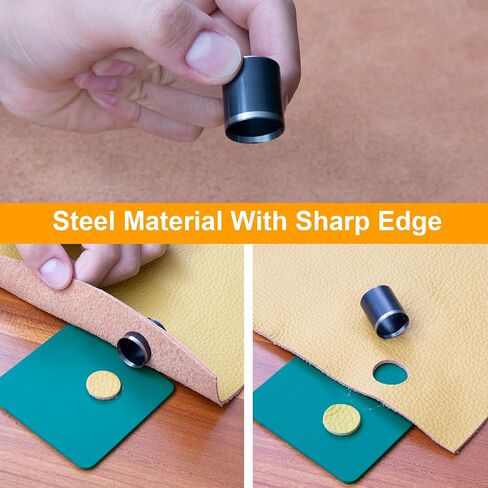 8 شكل نمط الشكل مستطيل ثقب ثقب الأداة لكمة جلد ، ثقب جلدي لكمة ل DIY CRAFT 8 أحجام 20 25 30 35 40 45 50 55MM مموت مجموعة الموت in Saudi Arabia