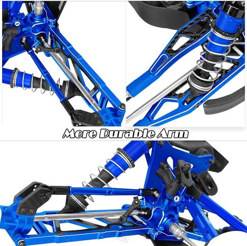 RC Rear Suspension Arms Upgrades Part for 1/8 Kraton 6S BLX Outcast 6S BLX Notorious 6S BLX Talion 6S BLX,Aluminum Rear Suspension A Arms Hops up,Red in Saudi Arabia