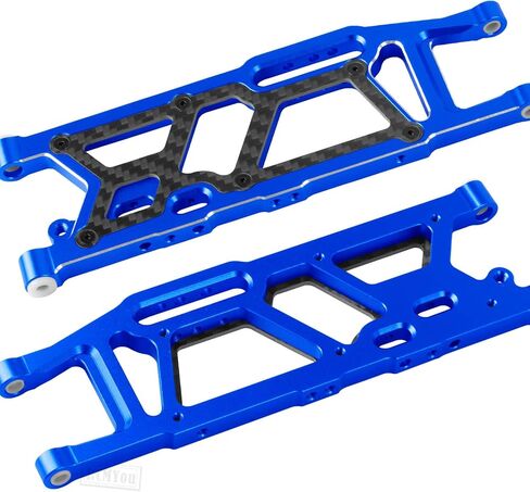 RC Rear Suspension Arms Upgrades Part for 1/8 Kraton 6S BLX Outcast 6S BLX Notorious 6S BLX Talion 6S BLX,Aluminum Rear Suspension A Arms Hops up,Red in Saudi Arabia