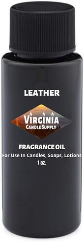 Leather Fragrance Oil (1 oz Bottle) for Candle Making, Soap Making, Tart Making, Room Sprays, Lotions, Car Fresheners, Slime, Bath Bombs, Warmers… in Saudi Arabia