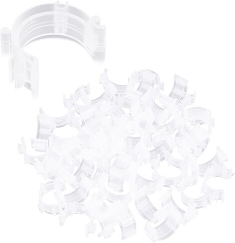 50 PCS مقاطع بوبين ومقاطع الخياطة ، حامل بلاستيكي واضح لتنظيم الخيوط والتخزين ، حزمة كبيرة مناسبة للتطريز ، والخياطة DIY ، وصياغة ، واللوازم in Kuwait