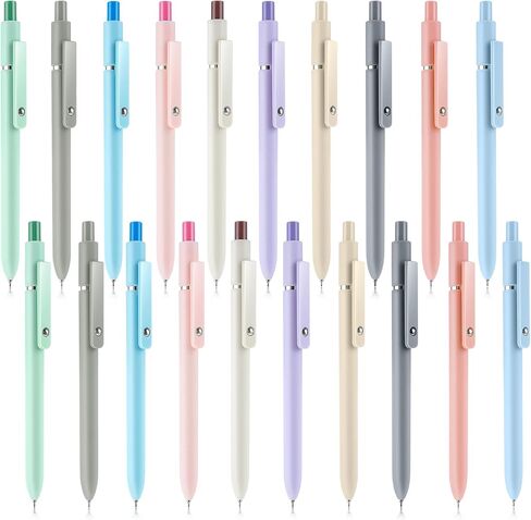 Cobee 20 PCS Asesthetic Gel Ink Als ، 0.5 مم لطيف الحبر الأسود الحبر الأسود PEN POINT GEL ALS SURME in Kuwait