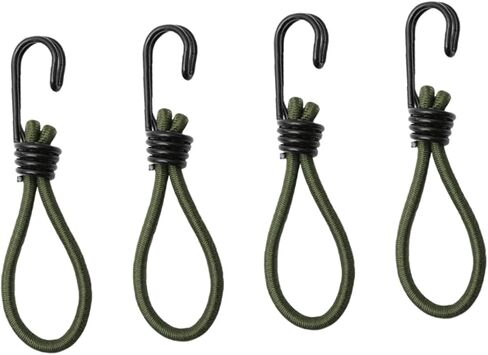 4pcs خيمة الألباس السنانير الحبل المرن للمظلة في الهواء الطلق ملحقات الخيمة متعددة الأغراض متينة للتخييم والمشي لمسافات طويلة in Saudi Arabia