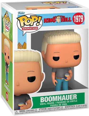 Funko Pop! TV: King of The Hill - Boomhauer - Collectable Vinyl Figure - Gift Idea - Official Merchandise - Toys for Kids & Adults - Cartoons Fans - Model Figure for Collectors and Display in Saudi Arabia