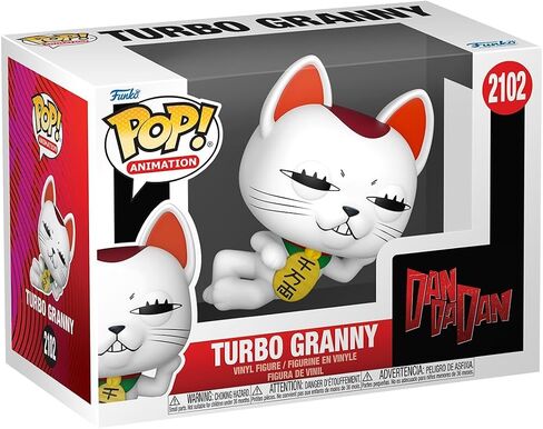 Funko Pop! Animation: Dandadan - Turbo Granny - Collectable Vinyl Figure - Gift Idea - Official Merchandise - Toys for Kids & Adults - Anime Fans - Model Figure for Collectors in Saudi Arabia