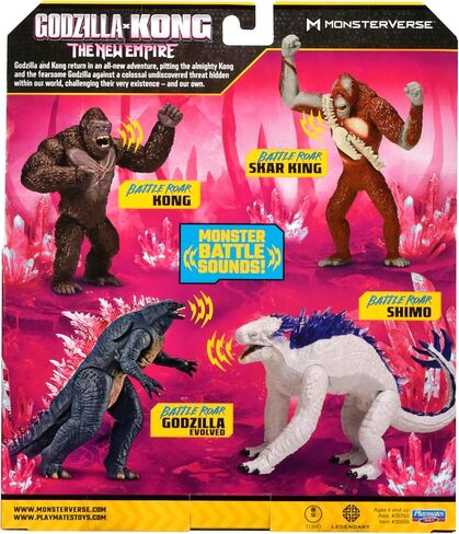 Godzilla X Kong: 7 "Battle Roar Shimo شخصية من قبل ألعاب Playmates in Saudi Arabia