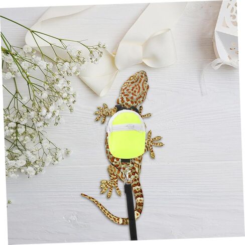 Merryhapapy Pet Lizard Backpack Leash Small Pet Leash الزواحف في الهواء الطلق لتسخير التنين الملتحي in Kuwait
