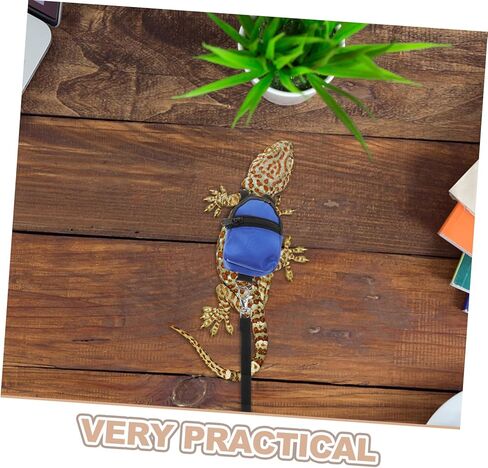 MERRYHAPY Pet Lizard Backpack Leash Small Pet Leash Outdoor Reptile for Bearded Dragon Harness in Kuwait