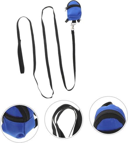 MERRYHAPY Pet Lizard Backpack Leash Small Pet Leash Outdoor Reptile for Bearded Dragon Harness in Kuwait