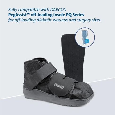 حذاء العلاج الطبيعي 72478 Darco APB متعدد الأغراض، مقاس كبير جدًا يناسب الرجال من 11.5 إلى 14 عامًا in Saudi Arabia
