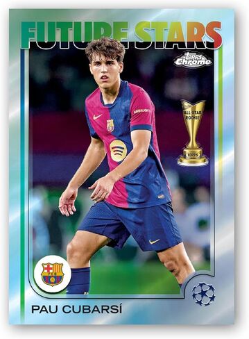 Topps 2024-25 مسابقات Chrome® Uefa Club - صندوق شماعات in Kuwait
