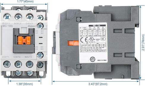Baomain AC Contactor MC-40a 110VAC 50/60Hz MEC Magnetic Contactor 1a1b DIN Rail UL in Saudi Arabia
