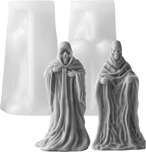 Squirrel Molds Animal Resin Mold - Resin Casting Silicone Molds for Home Decor & Candle Making Wave Spiral Mold in Kuwait