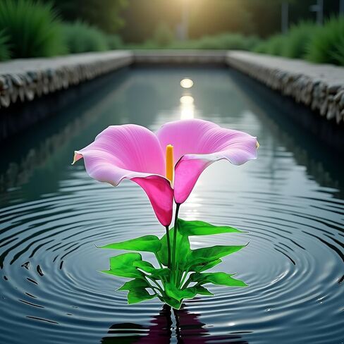 Artificial Aquarium Plants,Flower Aquarium Decoration Artificial Aquatic Plant Waterweed Craft Silk Plastic Plants,Artificial Fish Tank Decorations,Used for Household and Office Simulation Hydroponic in Kuwait