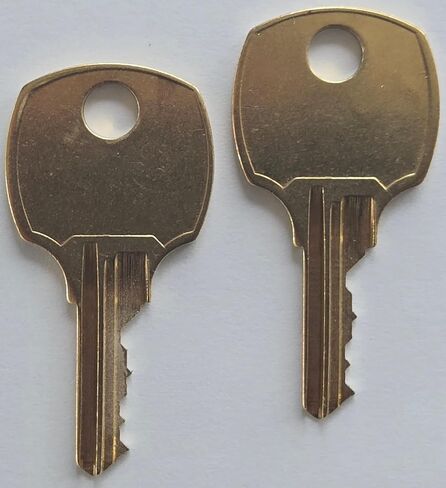 Replacement 2-Keys Cut to Code D420A All-Lock Utility Locks (You Must Have The Letter D Before The Numbers & A Letter After The Numbers)(Cut by Key Copy Express) fit All Locks with Key Code D420A in Saudi Arabia