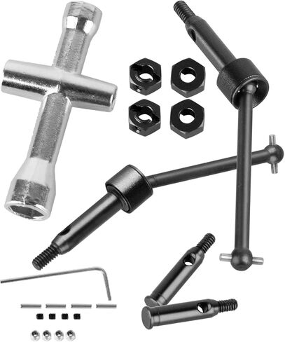 RC AXLE DRIVMENTS W/WHEED HEX PRODRADES Part for L0S1 1/24 Micro-B 2S 2WD ، 1/8 Micro-T 2S 2WD ، Steel #45 CVD Drive Malet in Saudi Arabia