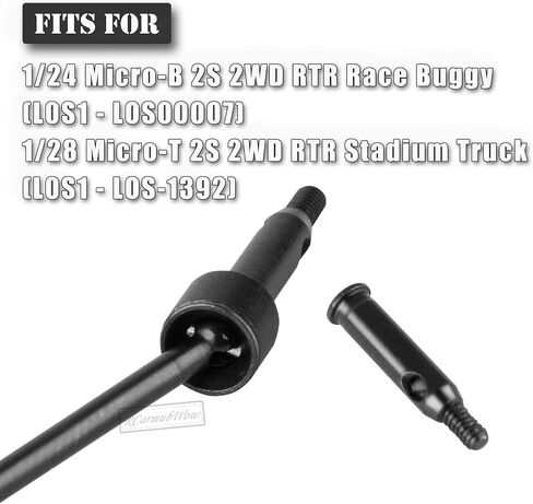 RC AXLE DRIVMENTS W/WHEED HEX PRODRADES Part for L0S1 1/24 Micro-B 2S 2WD ، 1/8 Micro-T 2S 2WD ، Steel #45 CVD Drive Malet in Saudi Arabia