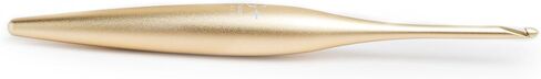 Furls Crochet Hook, Raspberry Streamline Metal, Ergonomic Handle Crochet Hooks 7" (Polished, (G+) 4.50MM in Saudi Arabia
