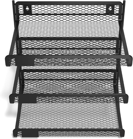 TRU RED Staples 3 Compartment Wire Mesh File Organizer, Matte Black, 2/Pack (TR57556-CCVS) in Saudi Arabia