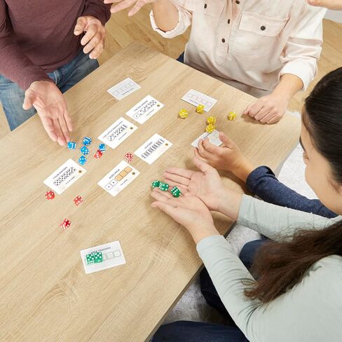 Yahtzee Frenzy Dice & Card Game ، لعبة النرد سريعة الخطى ، ألعاب الورق للعائلات والأطفال ، من السهل تعلم ألعاب العائلة ، لمدة 2 إلى 4 لاعبين ، تتراوح أعمارهم بين 8 وما فوق in Kuwait