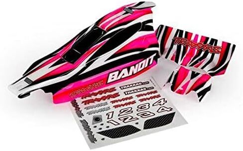 Traxxas 2433 Body ، Bandit ، Pink (Painted ، Scals Mood) in Saudi Arabia
