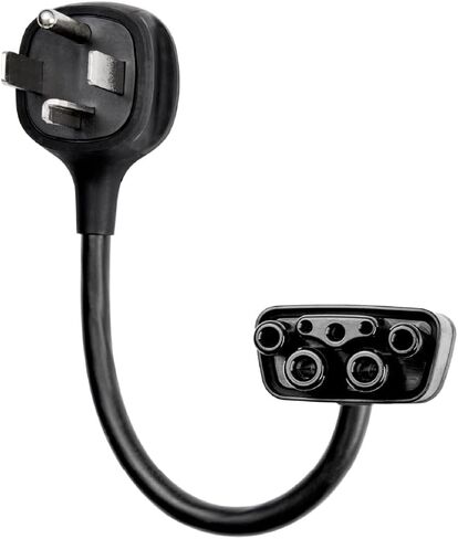 LENZ NEMA 06-20 Adapter for Tesla Gen 2 Mobile Portable Charger, Connect Tesla Mobile Charger to NEMA 06-20 240V Outlet at 16 Amp (06-20 Length 15.5") in Saudi Arabia