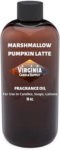 Marshmallow Pumpkin Latte (Our Version of The Brand Name) Fragrance Oil (16 oz Bottle) for Candle Making, Soap Making, Tart Making, Room Sprays, Lotions, Car Fresheners, Slime, Bath Bombs, Warmers in Saudi Arabia