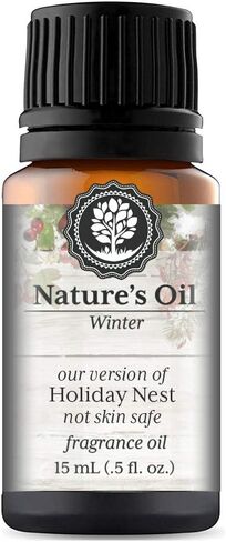 Holiday Nest Fragrance Oil (15ml) For Diffusers, Candles, Home Scents, Linen Spray, Slime in Saudi Arabia