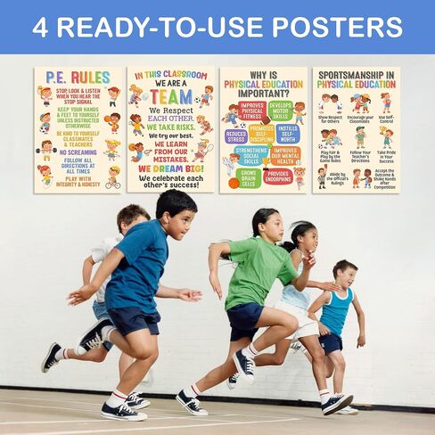 Lalunia 6 Pcs Computer Science Classroom Poster (11x16) - Computer Lab Posters, Teachers Supplies PC Shortcuts, Stem Technology Education Chart, PC Keyboard Wall Art For Kids, Back To School Gifts in Kuwait