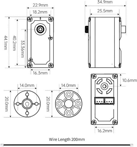 5 حزم LX -15D Serial Bus Servo مع جهاز تحكم مؤازر وتصحيح الأخطاء ، محمل مزدوج التوجيه المعدني الكامل لصالح RC Robot DIY ، عزم الدوران عالي العزم 15 كيلوغرام in Saudi Arabia