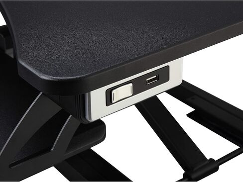 Lorell, LLR99530, Electric Monitor Riser, 1 Each, Black in Saudi Arabia